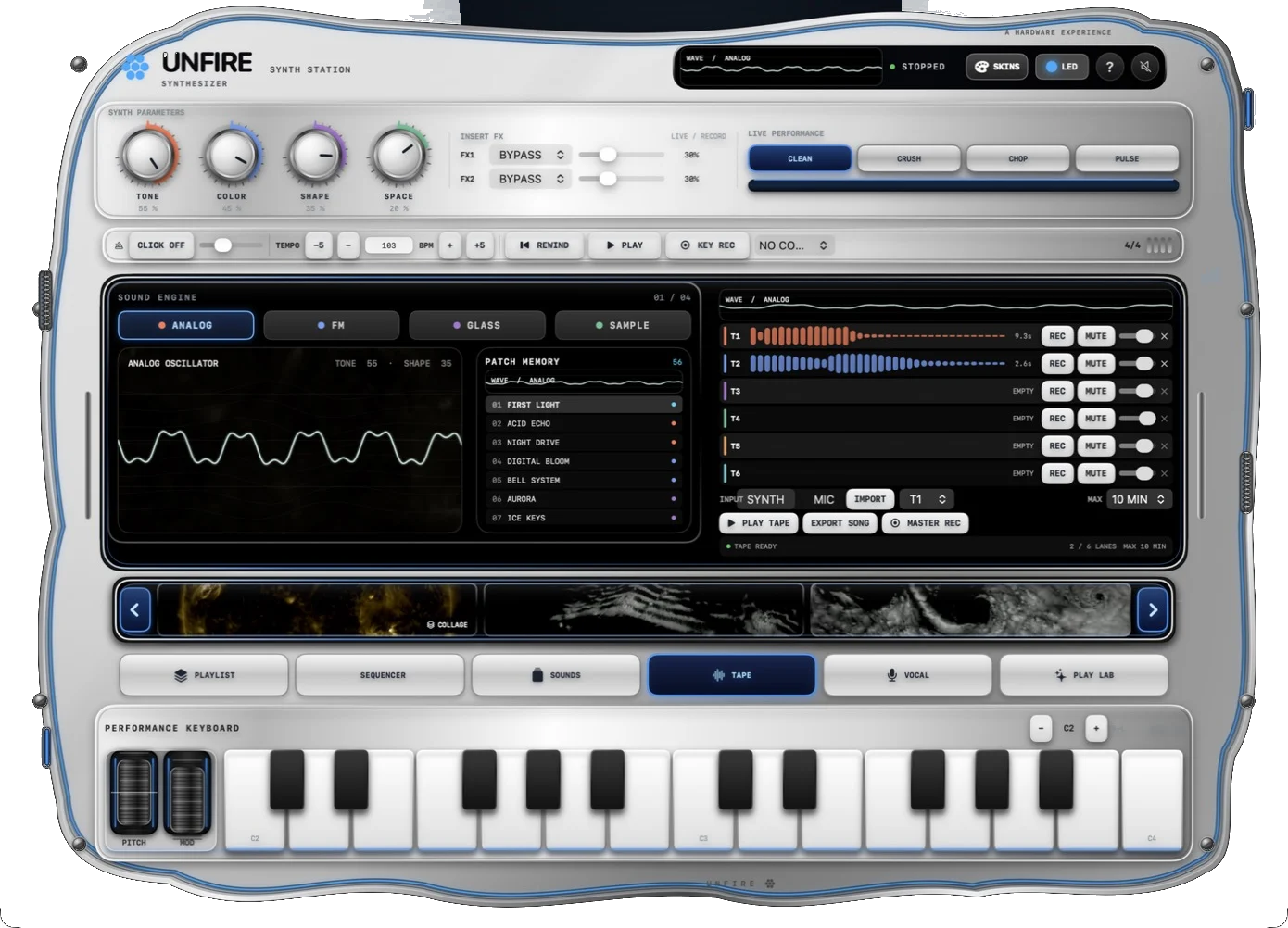 Unfire Synthesizer for Mac 0.9.8